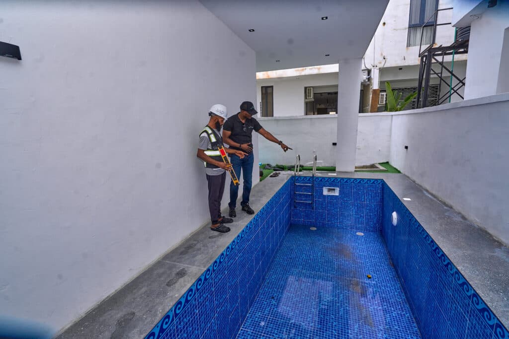 HINL inspector conducting inspection